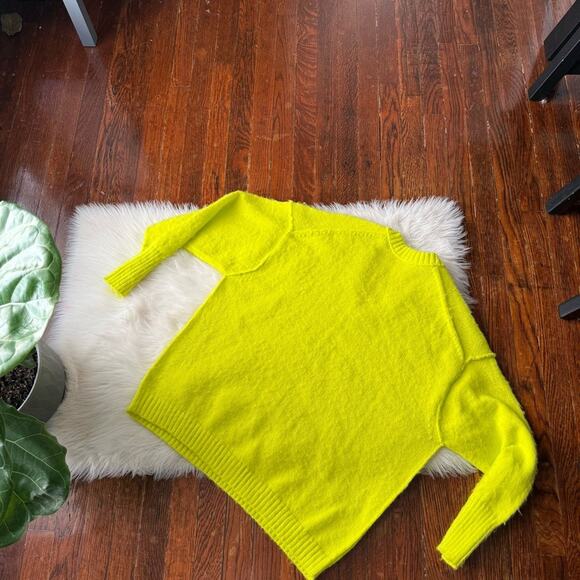 Highlighter Neon Yellow Sweater - Picture 3 of 6